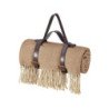 KingCamp Warm Travel Tassel Multi-functional Soft Washable Beach Office Picnic Blanket