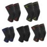 Women Men Running Sport Arthritis Compression Sleeves Knee Braces 2-Pack