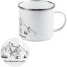KingCamp Enamel Camping Outdoor Coffee Portable Enamel Cup with Handle 15 fl oz Mug