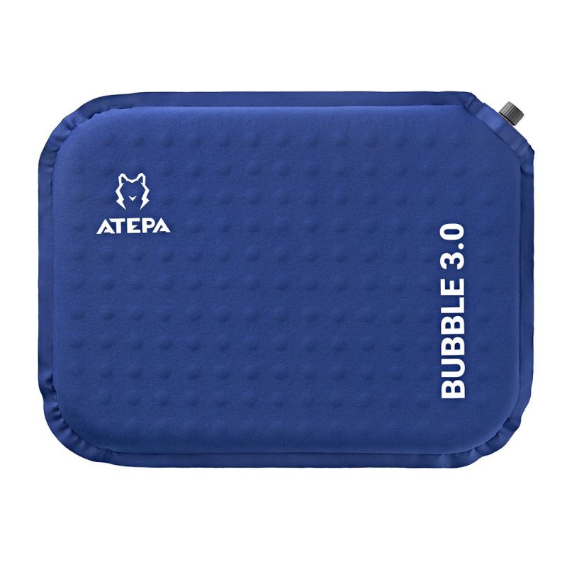 ATEPA Self-Inflating Insulated Seat Cushion for Stadium,Camping, Pressure Relief-Navy