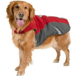 KingCamp Dog Coat for Winter Waterproof Dog Winter Jackets with Reflective for Small Medium Large Dogs-Red-XXL