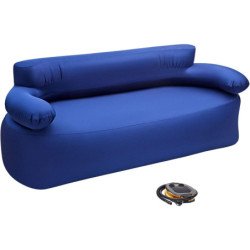 KingCamp 1-3 People Inflatable Portable Air Sofa-Navy/Double