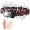 300 Lumens 5 Mode IPX8 Water Resistant White LED Headlight Motion Sensor Headlamp Flashlight