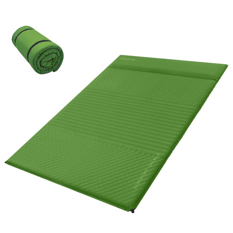 KingCamp Comfort Self Inflating Sleeping Pad Camping Mat Lightweight KM3084-Green