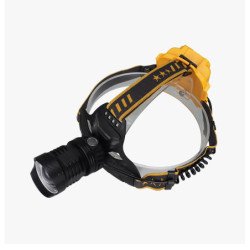 Brightest High 2000 Lumen LED Headlamp,18650 USB Rechargeable IPX4 Waterproof with Zoomable Work Light