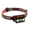 Rechargeable Waterproof 800 Lumen Headlamp, 90   Rotatable Head lighting with Motion Sensor for Adults