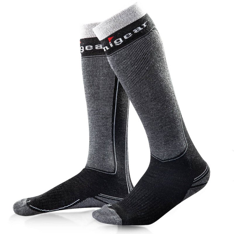 Ski Socks For Men Women L Black