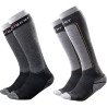 Ski Socks For Men Women L 2 Pairs(Black+Grey£©