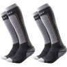 Ski Socks For Men Women L 2 Pairs(Grey+Grey£©
