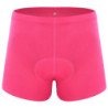 OUTTO Pupper Pink Women  s Cycling Underwear 3D Padded Bike Shorts Moisture wicking& breathable