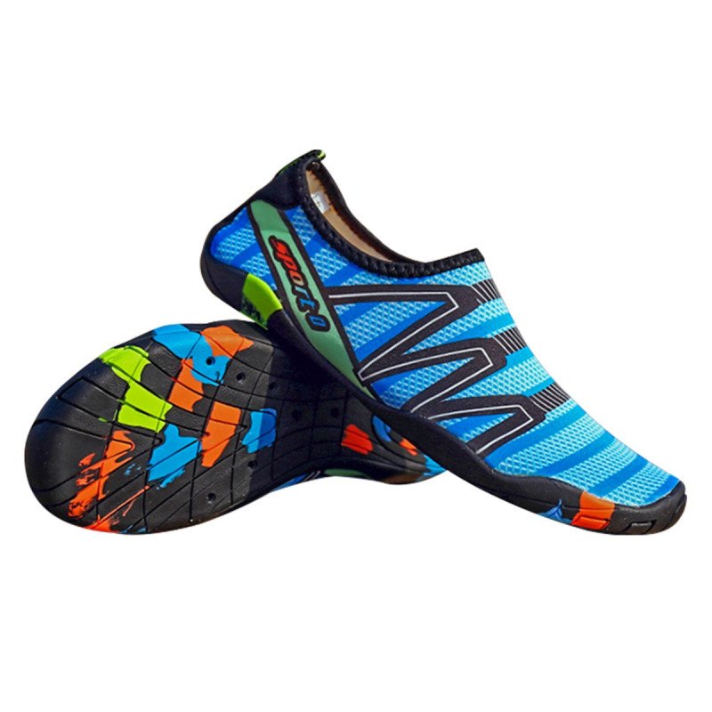 Women's Men's Water Shoes Printing Rubber Anti-Slip Light Weight Quick Dry Swimming Water sports Cycling