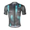 Ilpalapino Men's Short Sleeve Black Cycling Jersey Breathable / Quick dry / UV protection / Compression