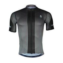Ilpalapino Men's Short Sleeve Black  Cycling Jersey Breathable / Quick dry / UV protection / Compression