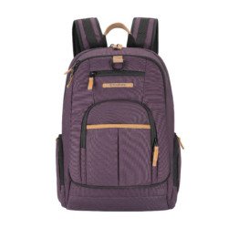 KingCamp Waterproof Laptop Backpack 17.3 inch for Women  Men Casual Daypack Backpack KB3336 -Purple