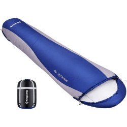 KingCamp Camping Mummy Ultralight Sleeping Bags for Backpacking -Blue