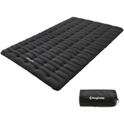 KingCamp Single/Double Compact Thick Inflatable Camping Mattress for Outdoor Hiking-Double (74.8"x50"x3.9")