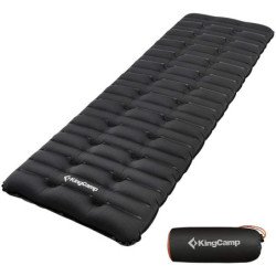 KingCamp Single/Double Compact Thick Inflatable Camping Mattress for Outdoor Hiking-Single (74.8"x24.8"x3.9")