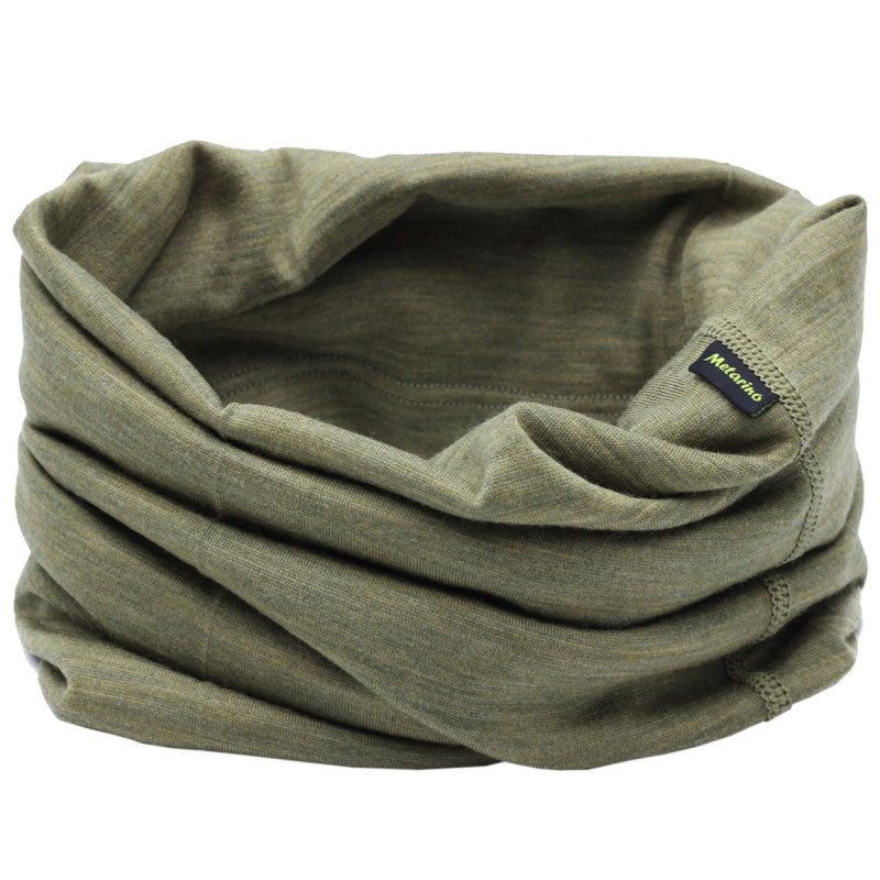 Merino Wool Neck Gaiter,Lightweight Wool Neck Warmer,Soft Merino Gaiter Mask  M1901-Green