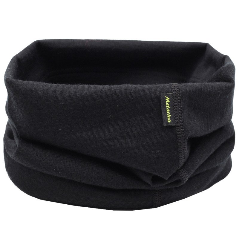 Merino Wool Neck Gaiter,Lightweight Wool Neck Warmer,Soft Merino Gaiter Mask  M1901-Black
