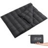 KingCamp Multi-purpose Down Waterproof Blanket KS1902-Black-78.7 x 56.7