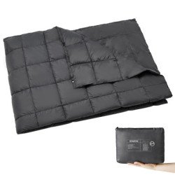 KingCamp Multi-purpose Down Waterproof Blanket KS1902-Charcoal