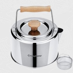 KingCamp Camping Kettle Tea Pot with Tea Strainer Basket KA2009