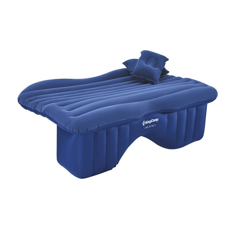 KingCamp Inflatable Car Air Mattress With Pump and Pillow-Navy
