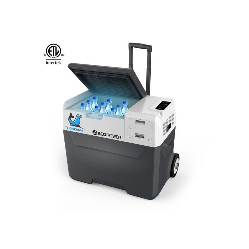 Car Refrigerator Portable Fridge Freezer 52 Quarts, 42 Quarts, 32 Quarts-52 Quart(50 L)-with app control