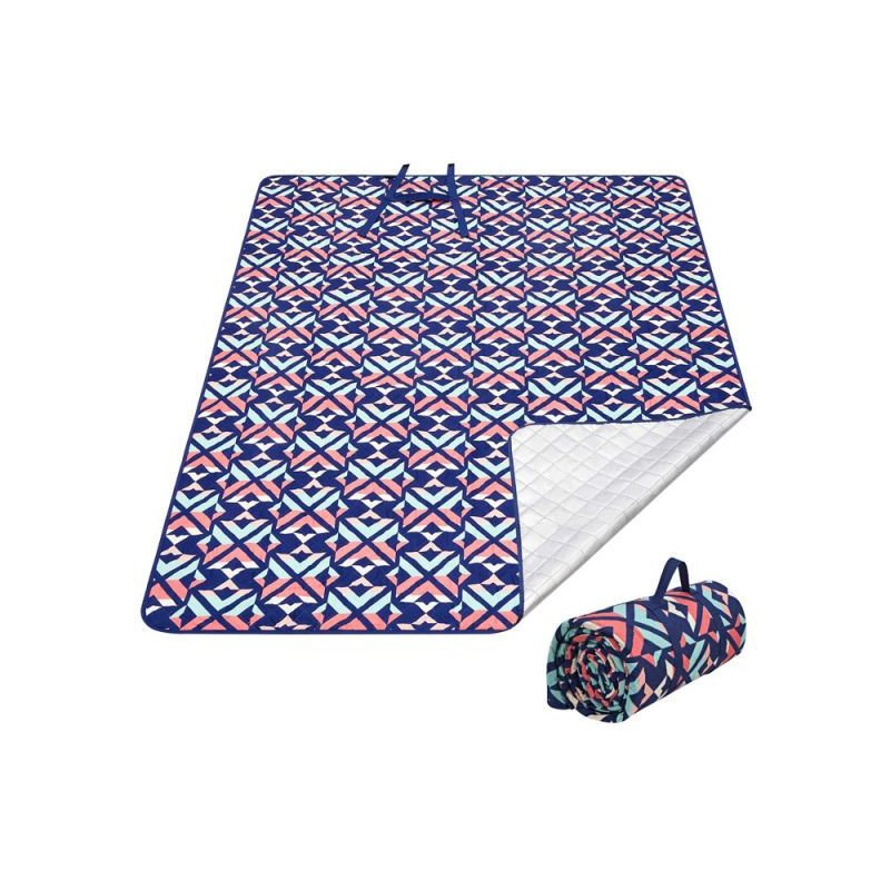 KingCamp Sand Free Beach Blanket Outdoor Picnic Blanket-Rose-59" x 79"