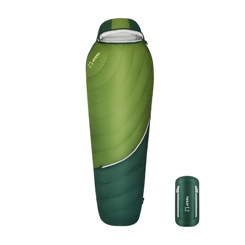 ATEPA Down Ultralight Waterproof Sleeping Bag AS2005-Green