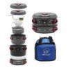 Bulin 13 PCS Camping Cookware Mess Kit, Nonstick Lightweight Backpacking Cooking Set