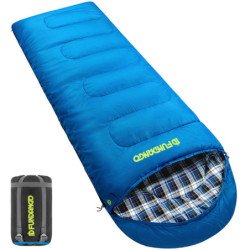 FUNDANGO ENERGY Series Lightweight  Warm Envelope Portable Camping Sleeping Bag