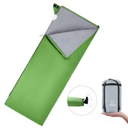 ATEPA Light Square 5 Degree C / 41 Degree F 3-season Backpacking Camping AS2003-Green-Left