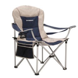 FUNDANGO Lumbar Support Lightweight Heavy Duty Folding Chair