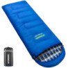 FUNDANGO Portable Camping 3 Seasons Warm Envelope Waterproof Hiking Roomy Sleeping Bag