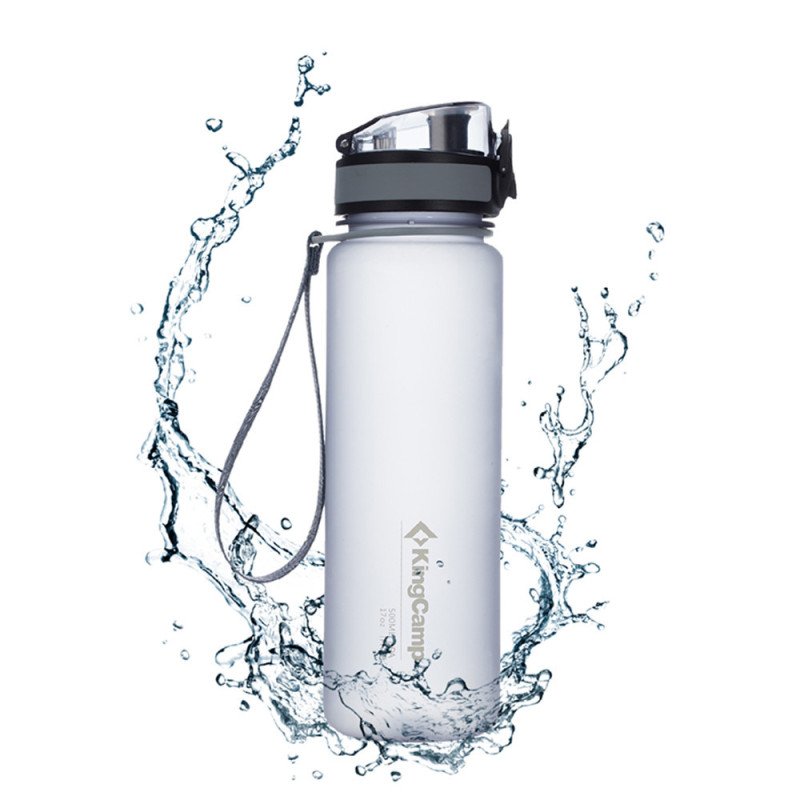 KingCamp TRITAN Water Bottle Wide Mouth Leak Proof BPA-FREE Snap Cap KA1138