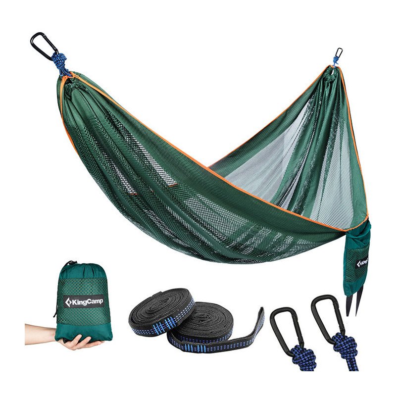 KingCamp Camping Hammock Breathable Lightweight Portable with Tree Straps for Outdoor Patio, Beach and Hiking