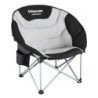 KingCamp Moon Saucer Steel Camping Chair with Cooler Bag KC3989