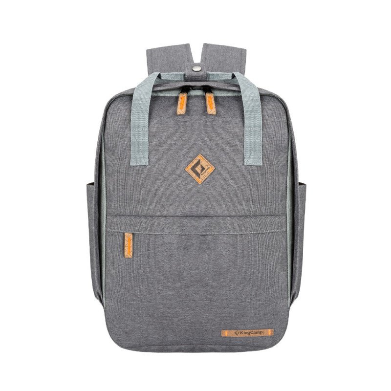 KingCamp ACADIA 15L Lightweight Backpack with Shoulder Strap KB3321-Grey
