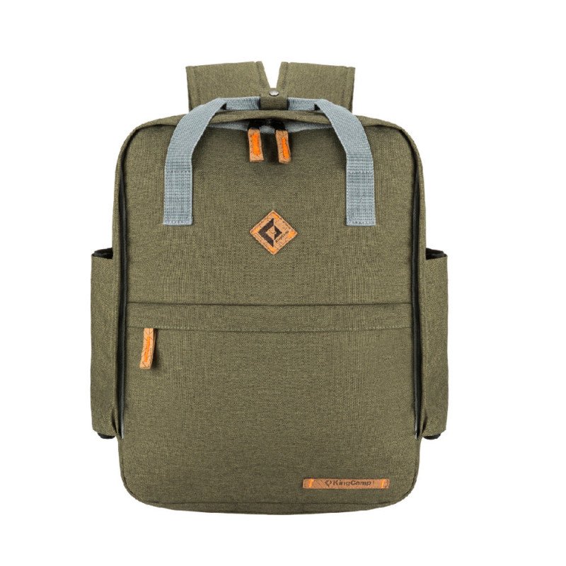 KingCamp ACADIA 15L Lightweight Backpack with Shoulder Strap KB3321-Green