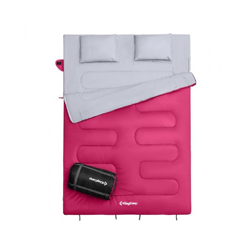 KingCamp OXYGEN Series Square Sleeping Bag KS3143-Rose
