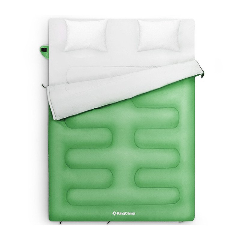KingCamp OXYGEN Series Square Sleeping Bag KS3143-Green